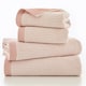 image 2 of The Lyndon Company Willow Weave Stripe Sage Hand Towel | Green