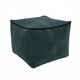 image 1 of Luxury Velvet Cube Bean Bag Ottoman Soft Plush Velvet Stool Pouffe | Blue | Teal