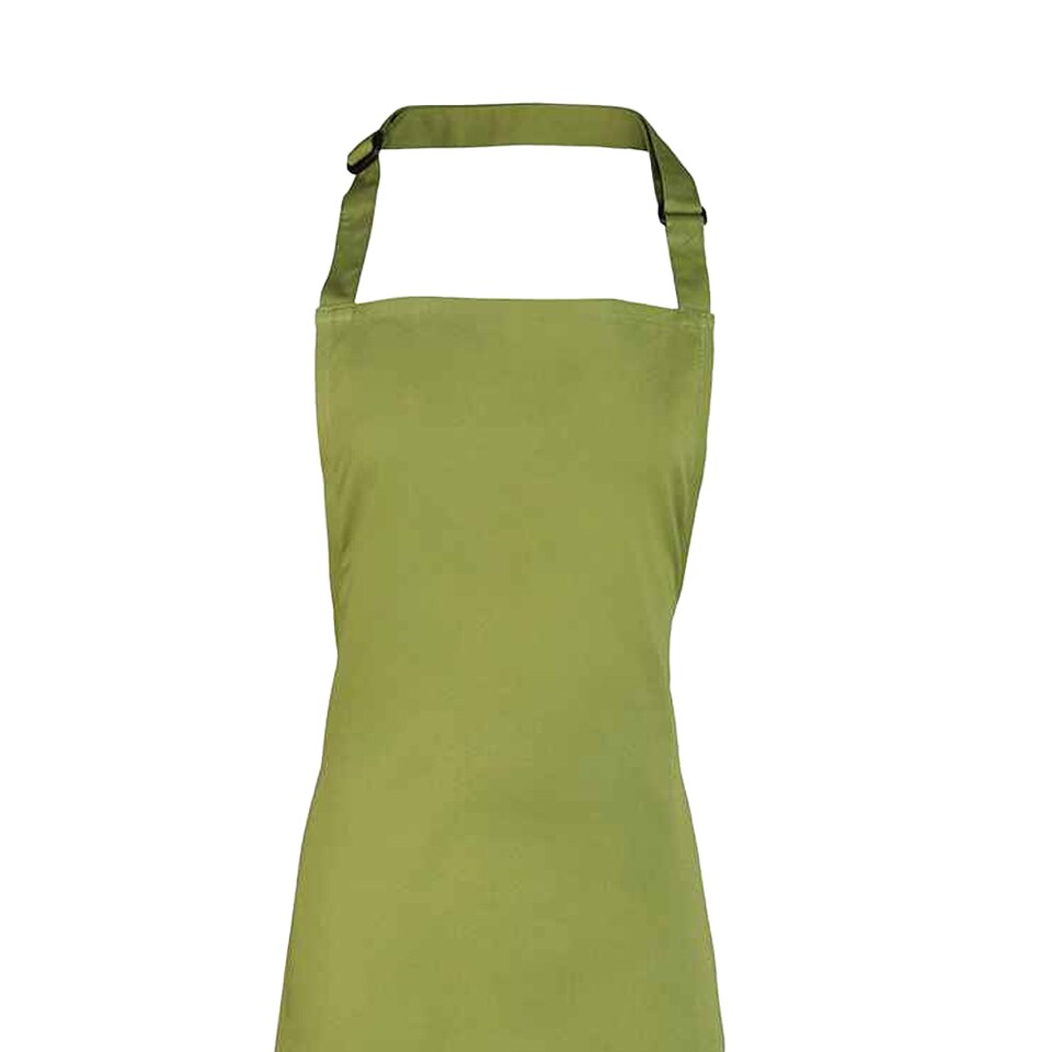 image 1 of Premier Unisex Adult Colours Full Apron | Green | Oasis Green | One Size | 1