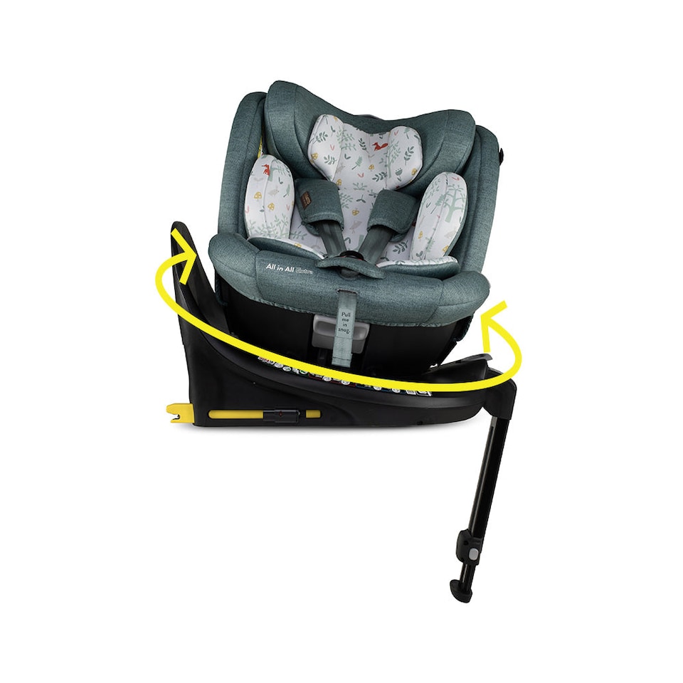 image 1 of Cosatto All in All Extra iSize 360 Car Seat Birth to 12 Years, Extended Rear Facing, ISOFIX with 360 Rotation