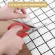 image 6 of Checkered Rectangular Tablecloth, PVC Plastic Table Cover - 137x180cm