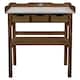 image 1 of Potting Table With Drawers Brown Wood 100% Brown