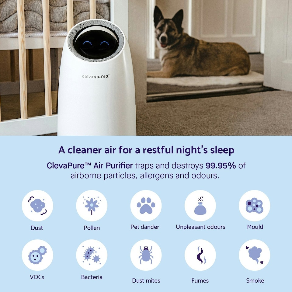 image 1 of Clevamama Clevapure Air Purifier