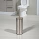 image 1 of Showerdrape Capri Stainless Steel Satin Toilet Brush & Holder | Multi | 1