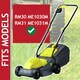 image 10 of SPARES2GO Metal Blade compatible with Challenge RM30 ME1030M RM31 ME1031M Lawnmower (30cm)