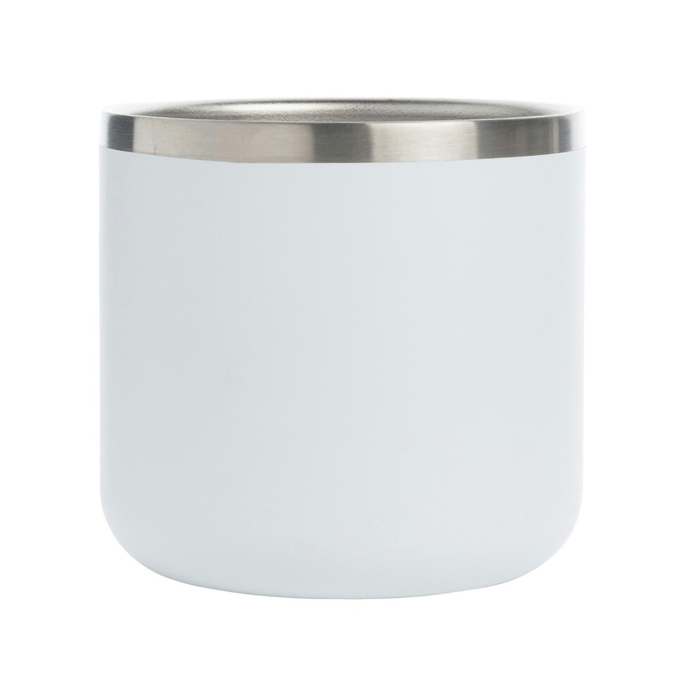 image 1 of XD Collection Stainless Steel Camp Mug - White - One Size