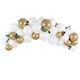 image 1 of White & Gold Foliage DIY Premium Garland Balloon Arch Kit