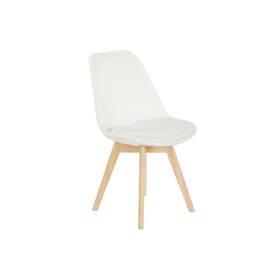 image 1 of Chair DKD Home Decor White 48 x 56 x 83 cm White