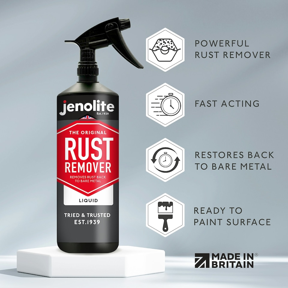 image 1 of Jenolite Trigger Spray Liquid Rust Remover - 1l