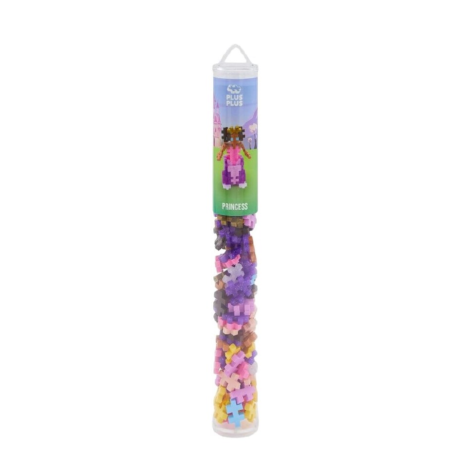 image 1 of Plus Plus Princess Tube 100 Piece Construction Kit