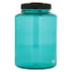 image 2 of Mountain Warehouse 1L Plastic Bottle with Wide Screw Top Leak Proof Lid BPA Free Blue | Teal