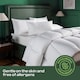 image 3 of MHG Living 15 Tog Winter Striped Duvet|Anti-Allergy Hypoallergenic Hollowfibre Quilt-King