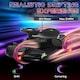 image 3 of HOMCOM 12V Electric Go Kart for Kids with Music, LED Lights, Black
