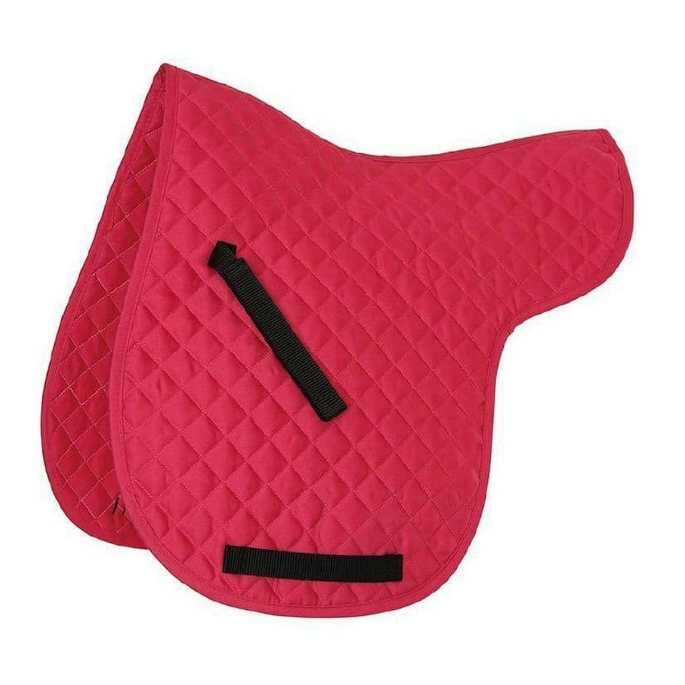 Performance Lite Horse Numnah - Red - 15in - 16.5in