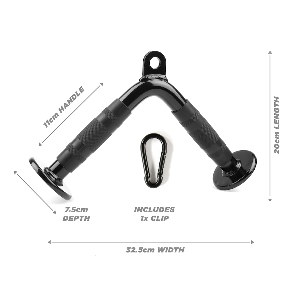 image 1 of Phoenix Fitness V Shaped Bar Attachment