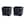 Black & Set of 2