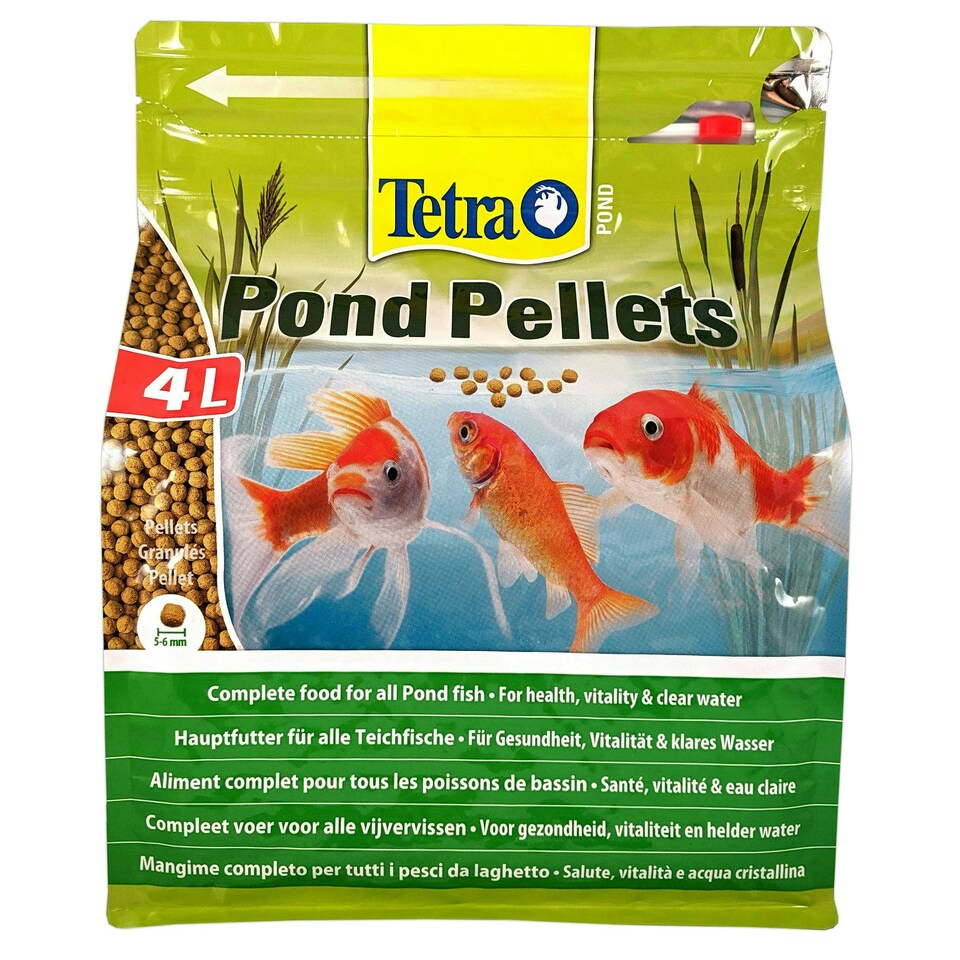 image 1 of Tetra Pond Pellets Medium (5-6mm) N/A | 1L
