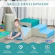 image 3 of HOMCOM 4-Piece Soft Play Set, Baby Foam Block, For Ages 1-3 Years