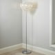 image 3 of BHS Paladina Floor Lamp, Silver