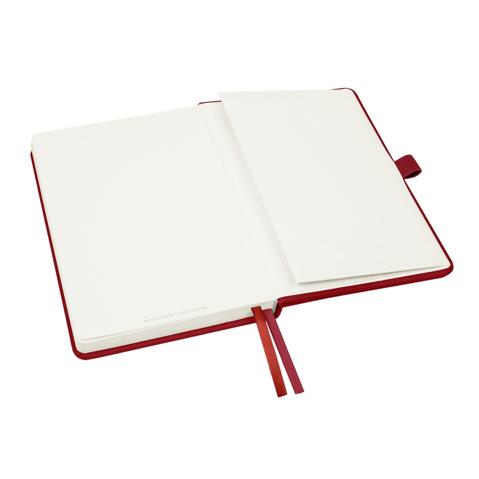 image 1 of Notes London A5 Italian Styled Moretti Notebook Red