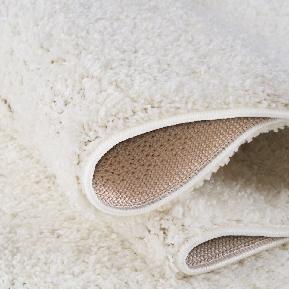 image 1 of The Rugs Myshaggy Collection Plain Soft High Pile Shaggy Floor Rugs and Runners Living Room Bedroom