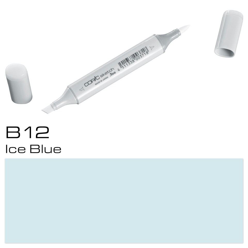 image 1 of Copic Sketch Marker, Ice Blue, Single Pen