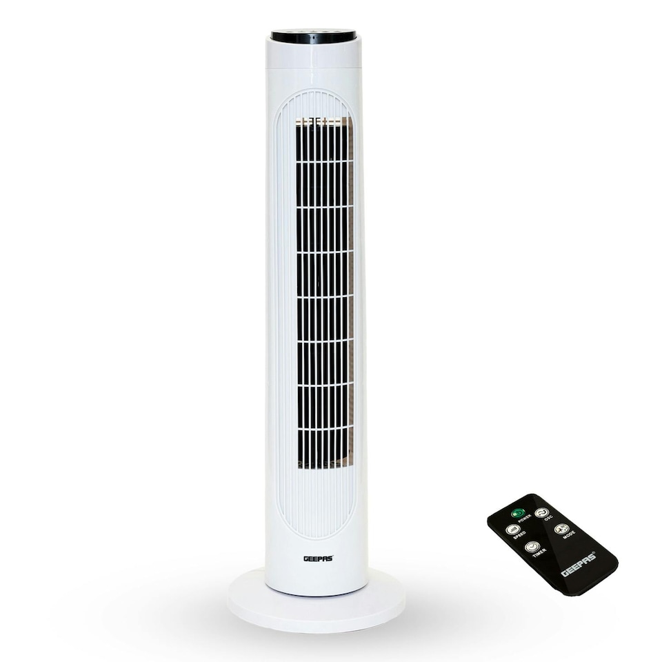 image 1 of GEEPAS 29 inchTower Fan With Remote Control