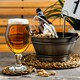image 5 of LAV Angelina Tulip Beer Glasses - 570ml - Clear - Pack of 6 Clear