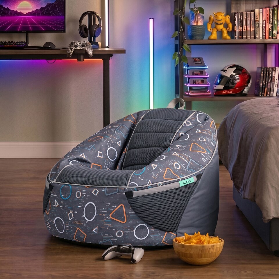 image 1 of icon Alpha Kids Gaming Dome | Grey | Grey | M | 1
