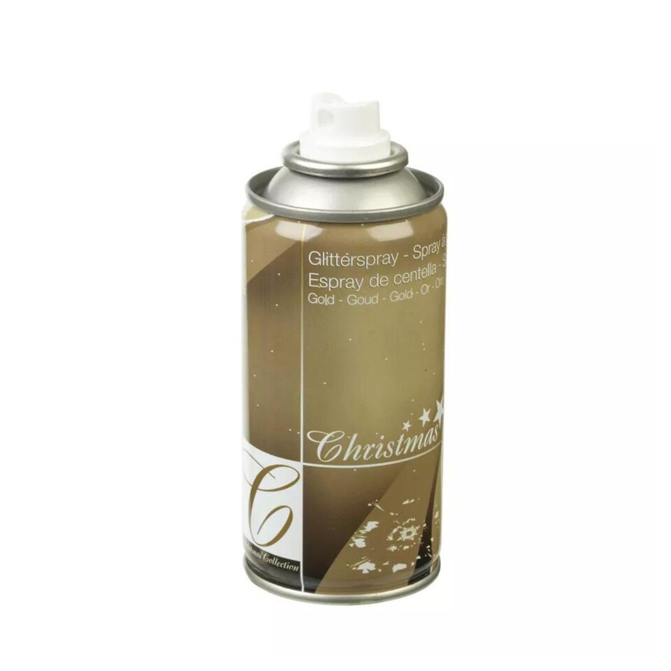image 1 of 150ml Spray Paint Bottle | White | Gold | 1