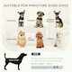 image 2 of PawHut Dog Sofa Pet Chair, Kitten Bed Couch w/ Wooden Frame, Removable Cushion