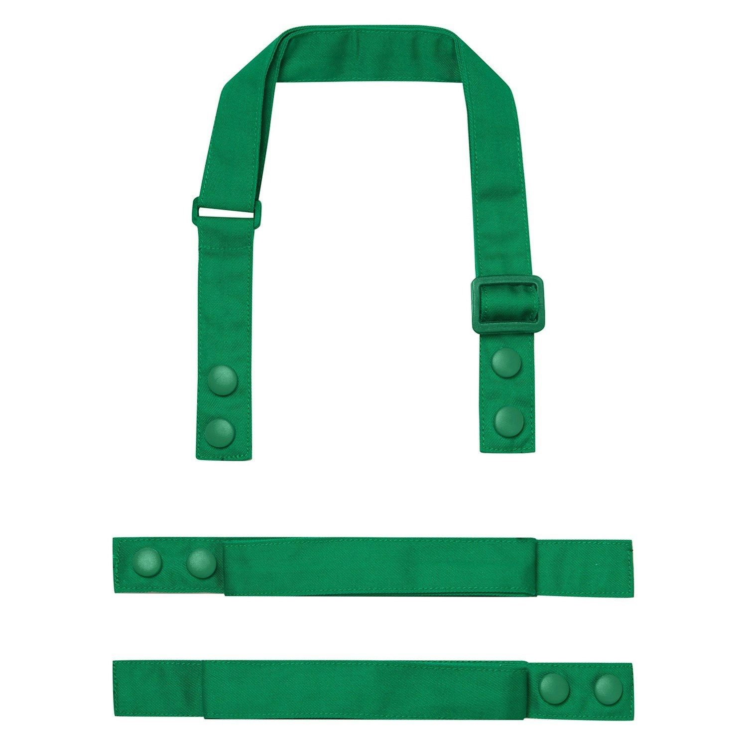 Premier Swap & Pop Customizable Apron Straps - Emerald - One Size Green
