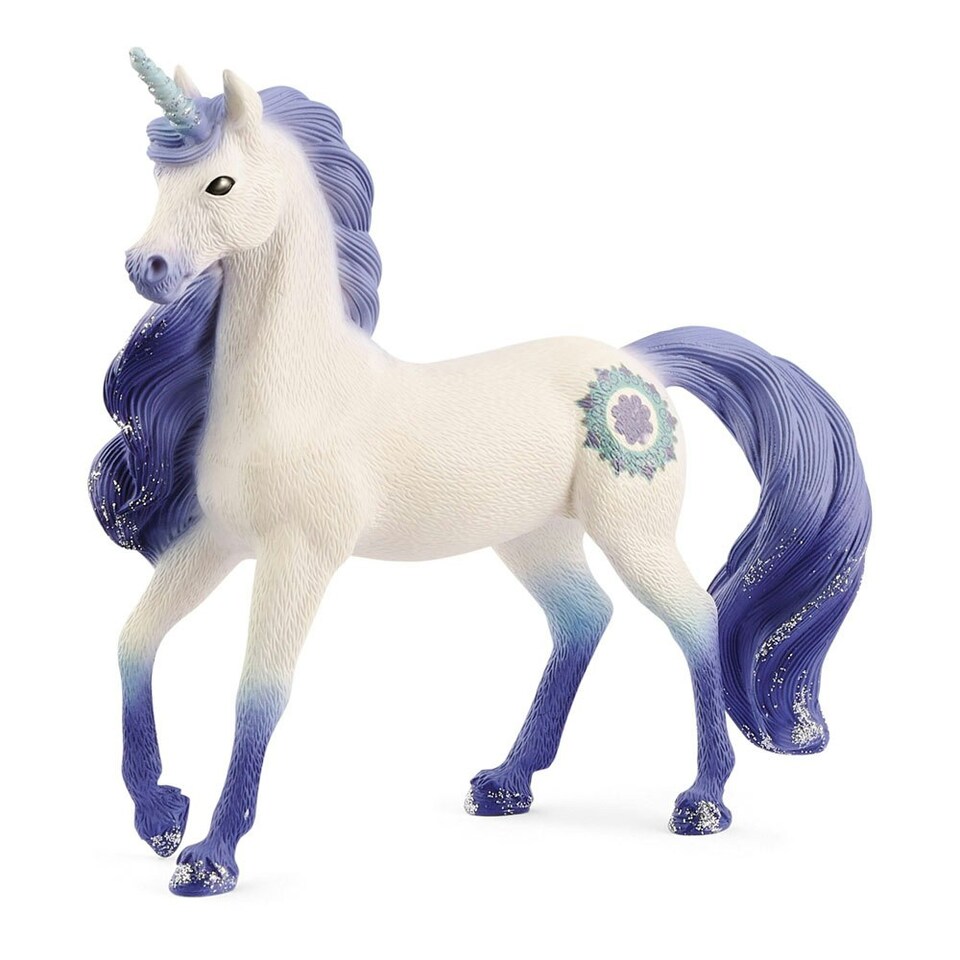 image 1 of SCHLEICH Bayala Mandala Unicorn Stallion Toy Figure