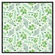 image 2 of Mixed green leaves (Picture Frame) White | XL