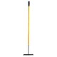 image 1 of JCB 12 Teeth Garden Rake, 150cm x 30cm Head, Tubular Steel Gardening Landscaping JCBGR01