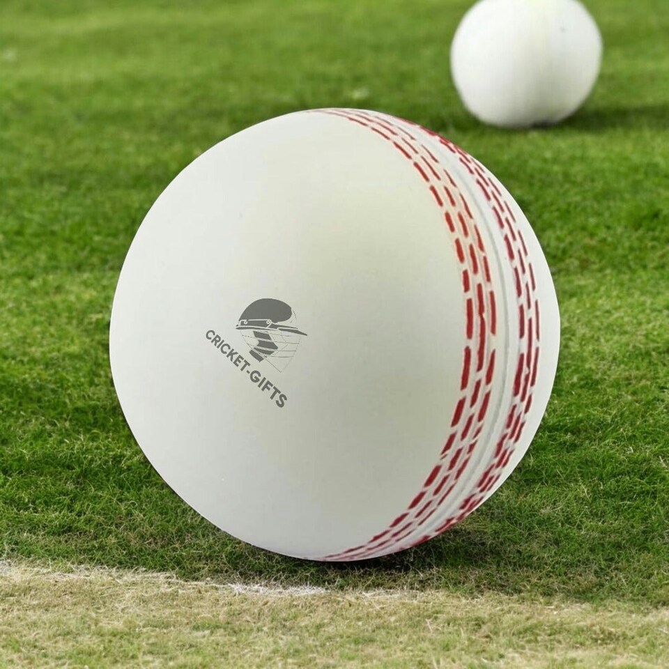 image 1 of CRICKET-GIFTS - Large Cricket Ball Squeezy Stress Ball | Relieve Tension & Improve Focus Red