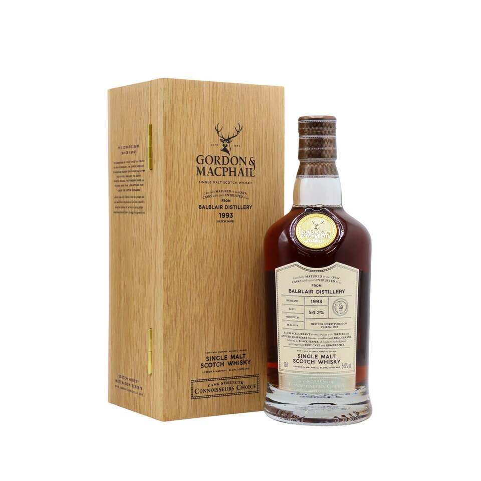 image 1 of Balblair - Connoisseurs Choice Single Cask No. 1963 1993 30 year old Whisky