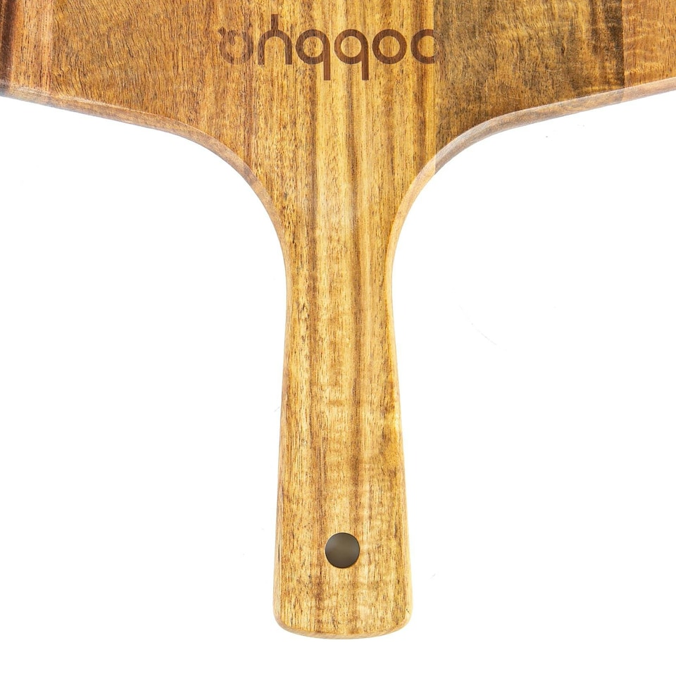 image 1 of BobbyQ Wooden Pizza Peel - 30cm - Brown