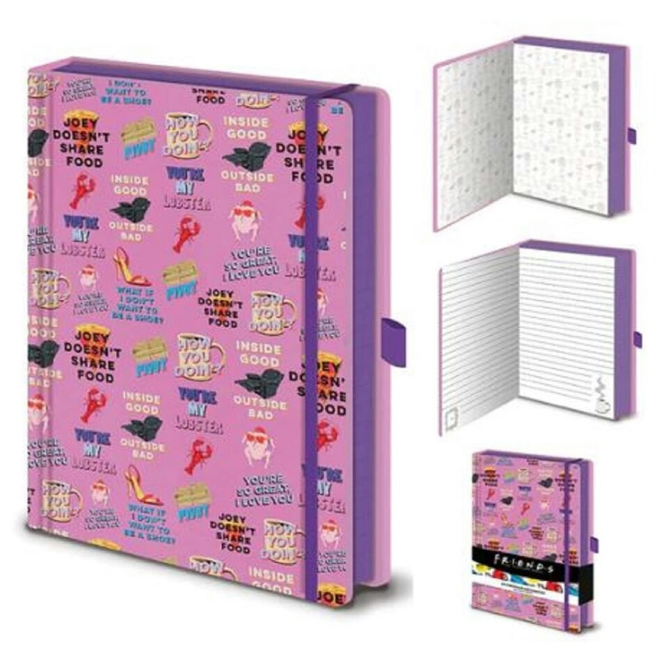 FRIENDS A5 PREMIUM NOTEBOOK - STATIONERY RANGE - SR73967