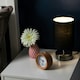 image 1 of ValueLights Malin Black Table Lamp Touch On/Off Dimmable