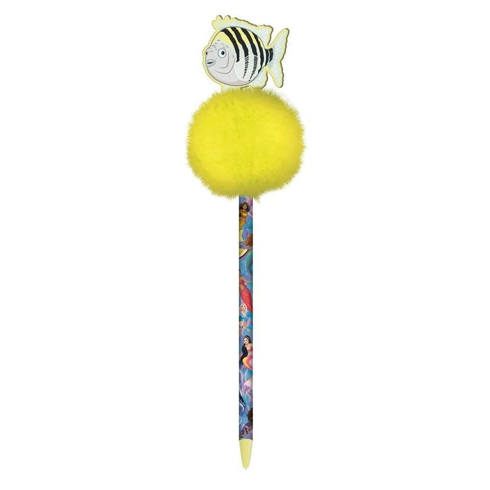 THE LITTLE MERMAID POM POM PEN - STATIONERY RANGE