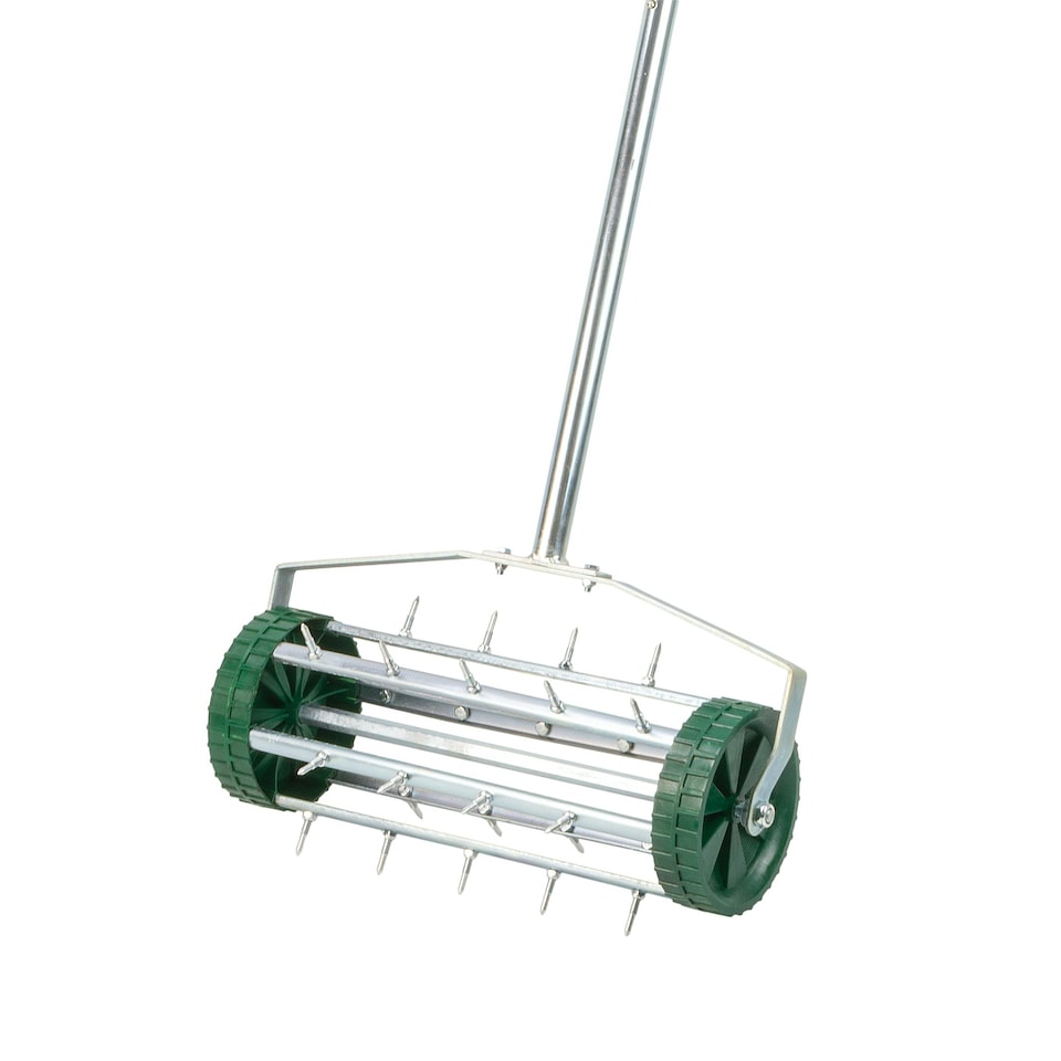 image 1 of KCT Lawn Aerator Garden Spike Roller