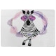 image 1 of Pink Zebra (Rug) Multi | XL: 160x230cm