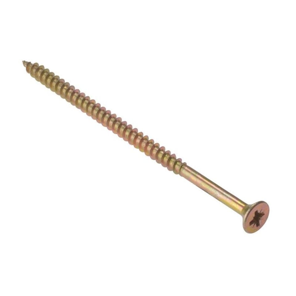 Forgefix Forgefix General Purpose Screws, Pozi, Csk, Zp - Multi Colour - 4 x 12 ...