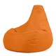 image 1 of icon Recliner Indoor Outdoor Bean Bag Orange Bean Bag Chair Orange
