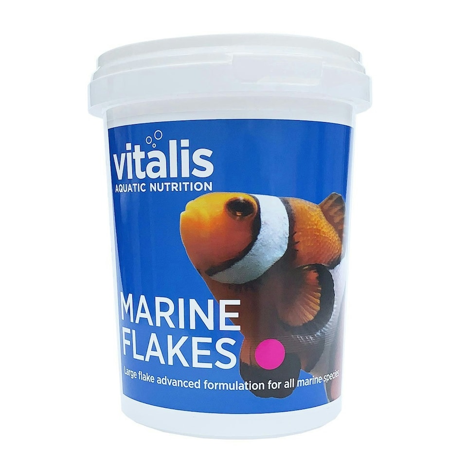 image 1 of Vitalis Marine Flake Saltwater Fish Food N/A | 22g