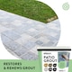 image 8 of Glean Patio Grout - Black - 15kg