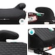 image 2 of Cozy N Safe Astra i-Size Booster Car Seat 135-150cm, ISOFix & Seat Belt Installation, High Backless Booster, Deep Padded Seat, Armrests, Lightweight Kids Car Seat 6-12 Years (Jet)