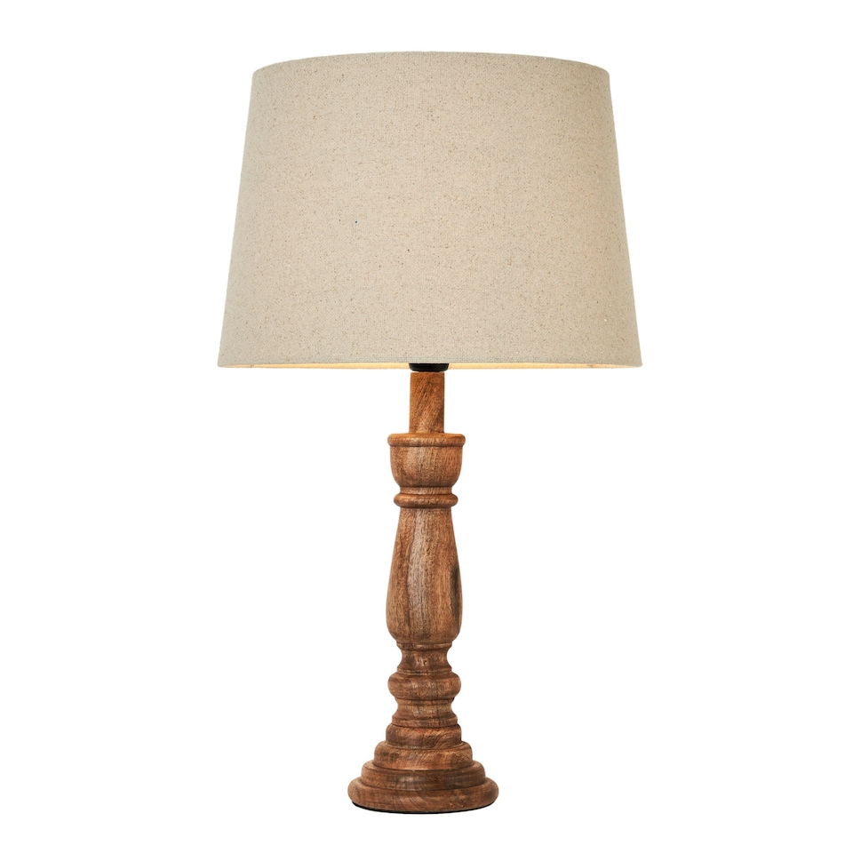 image 1 of BHS Henlock Natural Table Lamp, Natural