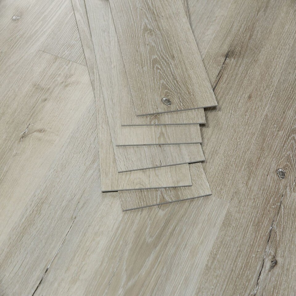 image 1 of Click LVT Flooring SPC 5.0mm NodSl Siberian Spruce Plank Wood Effect For Home & Contract Commercial Use | Brown | Beige | Planks per Pack:  10  | Coverage per Pack: 2.23m² | 1